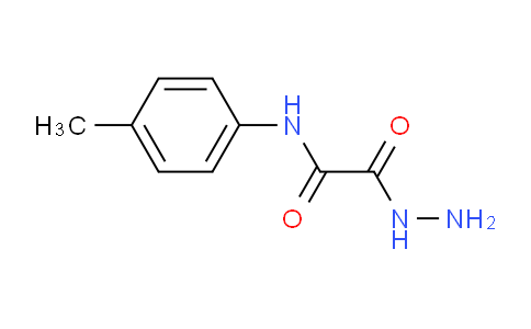 CAS No. 50785-58-5, 2-Hydrazinyl-2-oxo-N-(p-tolyl)acetamide