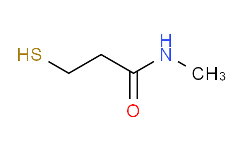 CAS No. 52334-99-3, 3-Mercapto-N-methylpropanamide