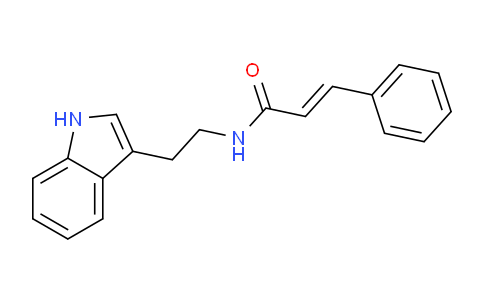 CAS No. 212707-61-4, trans-N-[2-(3-Indolyl)ethyl]cinnamamide