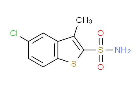 CAS No. 190659-59-7, 5-Chloro-3-methylbenzo[b]thiophene-2-sulfonamide
