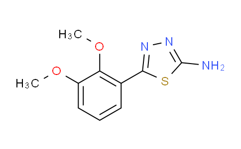 CAS No. 344561-70-2, 5-(2,3-Dimethoxyphenyl)-1,3,4-thiadiazol-2-amine
