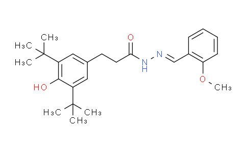 CAS No. 344939-17-9, 3-(3,5-Di-tert-butyl-4-hydroxyphenyl)-N'-(2-methoxybenzylidene)propanehydrazide