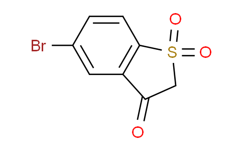 CAS No. 250736-42-6, 5-Bromobenzo[b]thiophen-3(2H)-one 1,1-Dioxide
