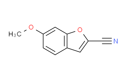 CAS No. 35351-48-5, 6-Methoxybenzofuran-2-carbonitrile
