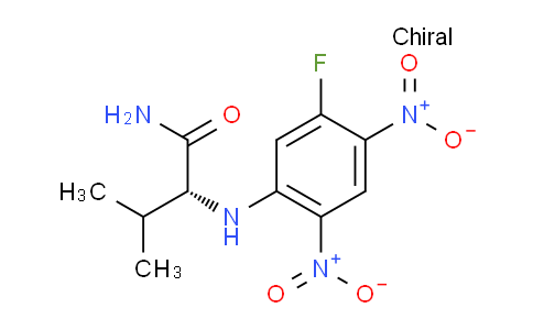 CAS No. 210529-62-7, (R)-2-[(5-Fluoro-2,4-dinitrophenyl)amino]-3-methylbutanamide