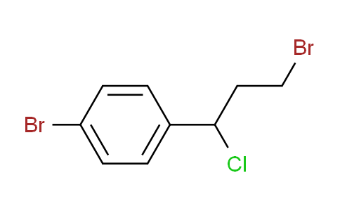 CAS No. 33994-21-7, 1-Bromo-4-(3-bromo-1-chloropropyl)benzene