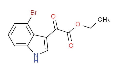 CAS No. 214915-73-8, Ethyl 2-(4-Bromo-3-indolyl)-2-oxoacetate