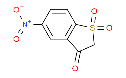 CAS No. 343348-19-6, 5-Nitrobenzo[b]thiophen-3(2H)-one 1,1-Dioxide