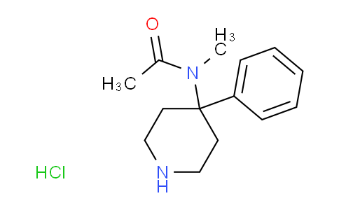 CAS No. 188916-70-3, N-METHYL-N-(4-PHENYLPIPERIDIN-4-YL)ACETAMIDE HCL