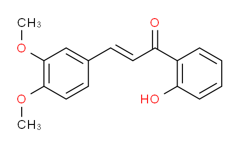 CAS No. 19152-36-4, 3-(3,4-Dimethoxyphenyl)-1-(2-hydroxyphenyl)prop-2-en-1-one