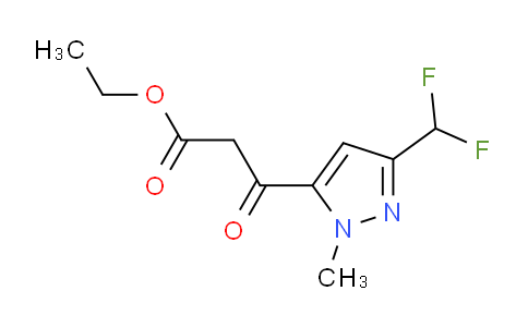 CAS No. 1923194-73-3, Ethyl 3-(3-(difluoromethyl)-1-methyl-1H-pyrazol-5-yl)-3-oxopropanoate