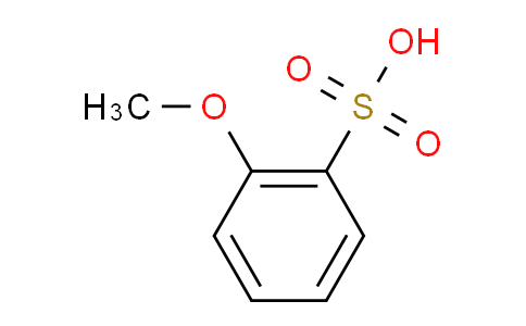 CAS No. 34256-00-3, 2-Methoxybenzenesulfonic acid