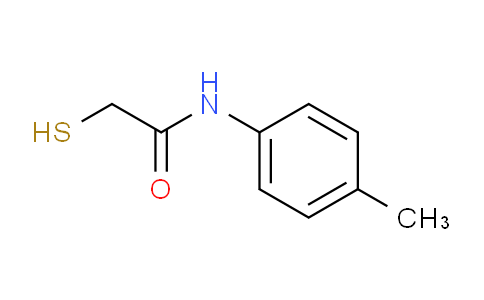 CAS No. 34282-30-9, 2-Mercapto-N-(p-tolyl)acetamide