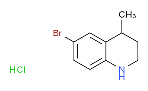 CAS No. 1956306-90-3, 6-Bromo-4-methyl-1,2,3,4-tetrahydroquinoline hydrochloride