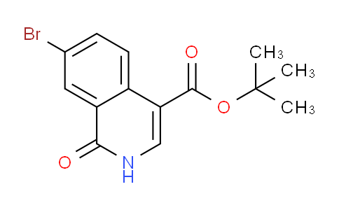 CAS No. 1956317-87-5, tert-Butyl 7-bromo-1-oxo-1,2-dihydroisoquinoline-4-carboxylate