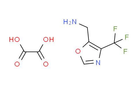 CAS No. 1956367-48-8, (4-(Trifluoromethyl)oxazol-5-yl)methanamine oxalate