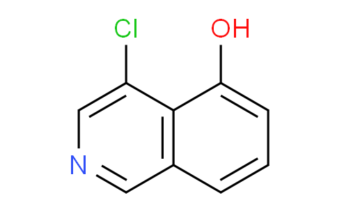 CAS No. 1956384-89-6, 4-Chloroisoquinolin-5-ol
