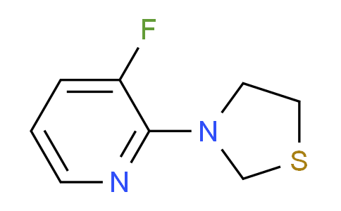 CAS No. 1779131-17-7, 3-(3-Fluoropyridin-2-yl)thiazolidine