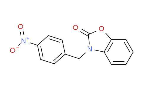 CAS No. 313986-04-8, 3-(4-Nitrobenzyl)benzo[d]oxazol-2(3H)-one