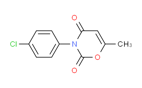 CAS No. 30645-78-4, 3-(4-Chlorophenyl)-6-methyl-2H-1,3-oxazine-2,4(3H)-dione