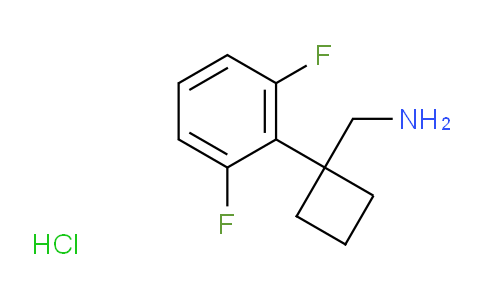 CAS No. 1909335-91-6, 1-(2,6-Difluorophenyl)cyclobutanemethanamine Hydrochloride