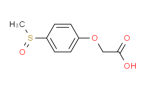 CAS No. 19102-20-6, 2-(4-(Methylsulfinyl)phenoxy)acetic acid