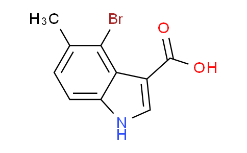 CAS No. 1360902-85-7, 4-Bromo-5-methylindole-3-carboxylic Acid