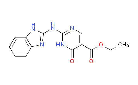 CAS No. 195251-35-5, Ethyl 2-(2-Benzimidazolylamino)-6-oxo-1,6-dihydropyrimidine-5-carboxylate