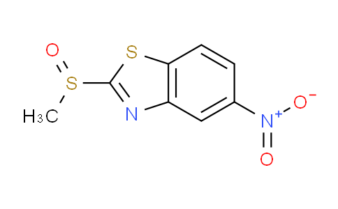 CAS No. 3507-46-8, 2-(Methylsulfinyl)-5-nitrobenzo[d]thiazole