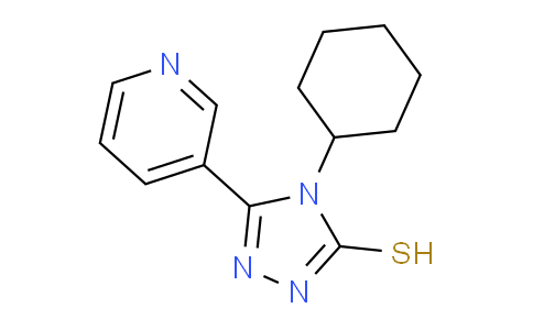 CAS No. 26028-99-9, 4-Cyclohexyl-5-(pyridin-3-yl)-4H-1,2,4-triazole-3-thiol