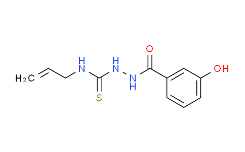 CAS No. 26036-14-6, N-Allyl-2-(3-hydroxybenzoyl)hydrazinecarbothioamide