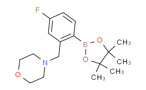 CAS No. 2096340-33-7, 4-Fluoro-2-(morpholinomethyl)phenylboronic Acid Pinacol Ester