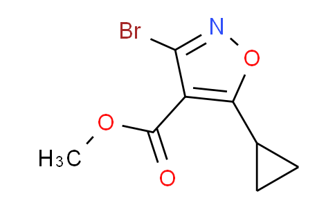 CAS No. 2091142-15-1, Methyl 3-Bromo-5-cyclopropylisoxazole-4-carboxylate
