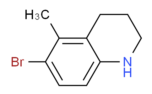 CAS No. 1782432-98-7, 6-Bromo-5-methyl-1,2,3,4-tetrahydroquinoline