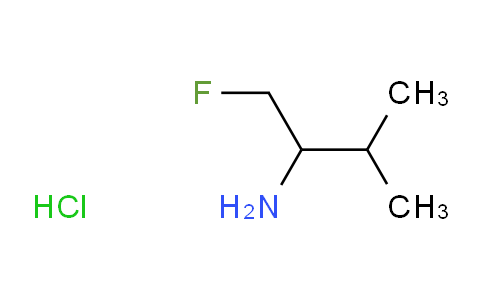 CAS No. 1782546-47-7, 1-Fluoro-3-methyl-2-butylamine Hydrochloride