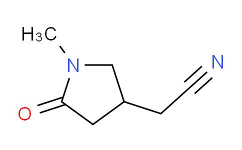 CAS No. 1782840-52-1, 1-Methyl-5-oxopyrrolidine-3-acetonitrile