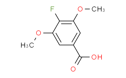 CAS No. 1785030-01-4, 4-Fluoro-3,5-dimethoxybenzoic Acid