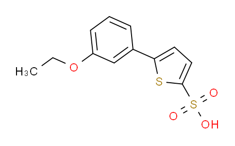 CAS No. 1416438-59-9, 5-(3-Ethoxyphenyl)thiophene-2-sulfonic acid