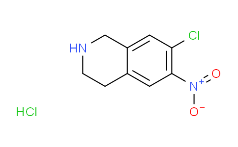 CAS No. 1624262-54-9, 7-Chloro-6-nitro-1,2,3,4-tetrahydroisoquinoline hydrochloride