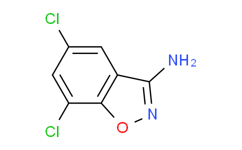 CAS No. 16263-60-8, 5,7-Dichlorobenzo[d]isoxazol-3-amine