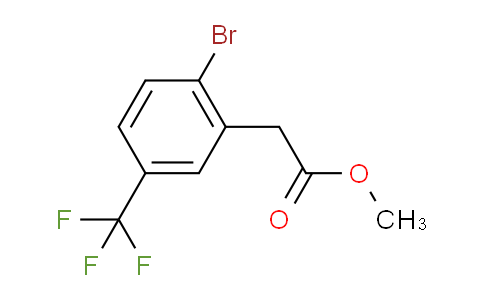 CAS No. 1069115-16-7, Methyl 2-[2-Bromo-5-(trifluoromethyl)phenyl]acetate