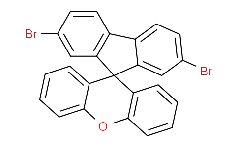 CAS No. 198142-65-3, 2,7-Dibromospiro[fluorene-9,9'-xanthene]