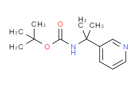 CAS No. 1988052-34-1, N-Boc-2-(3-pyridyl)-2-propylamine