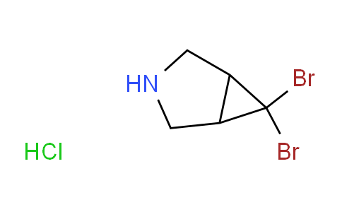CAS No. 1989671-22-8, 6,6-dibromo-3-azabicyclo[3.1.0]hexane hydrochloride