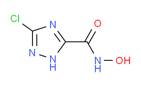 CAS No. 199292-14-3, 3-Chloro-N-hydroxy-1H-1,2,4-triazole-5-carboxamide