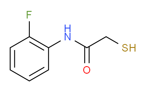 CAS No. 217317-00-5, N-(2-Fluorophenyl)-2-mercaptoacetamide