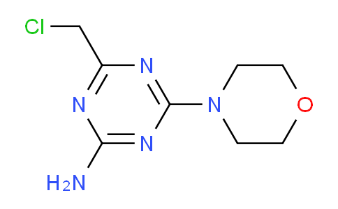 CAS No. 21868-41-7, 4-(Chloromethyl)-6-morpholino-1,3,5-triazin-2-amine