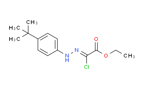 CAS No. 148367-96-8, Ethyl 2-(2-(4-(tert-butyl)phenyl)hydrazono)-2-chloroacetate