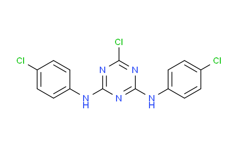 CAS No. 2572-44-3, 6-Chloro-N2,N4-bis(4-chlorophenyl)-1,3,5-triazine-2,4-diamine