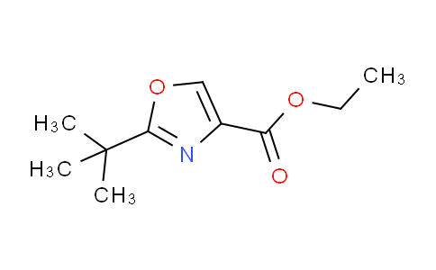 CAS No. 1060816-06-9, Ethyl 2-(tert-Butyl)oxazole-4-carboxylate